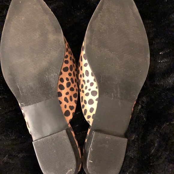 Loft Outlet Leopard Print Studded Flat Mules - Picture 5 of 12